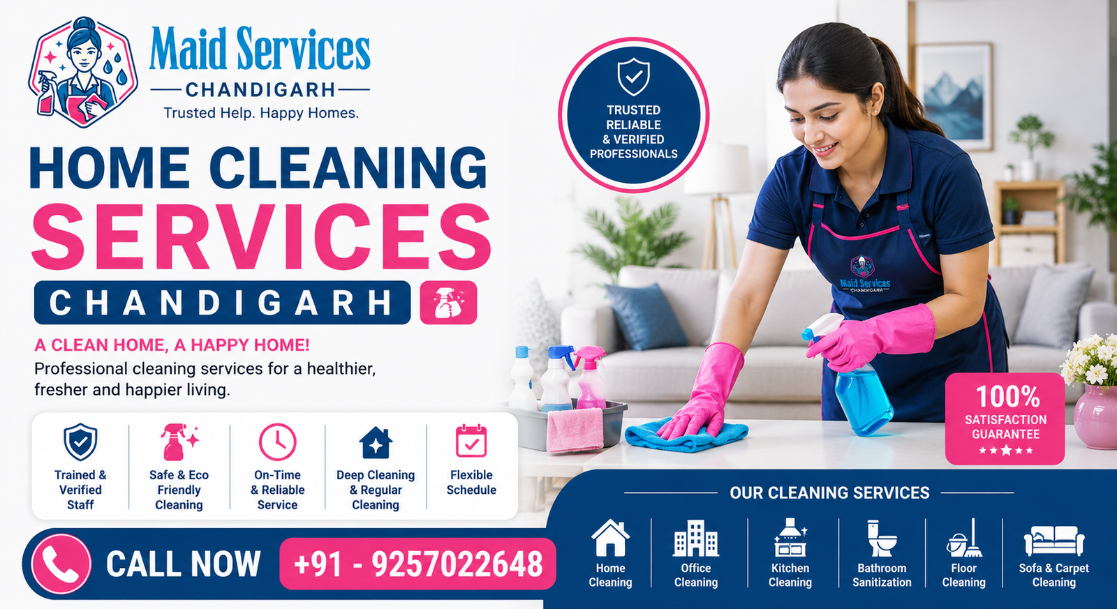 You are currently viewing Affordable Home Cleaning Services Chandigarh for Busy Families